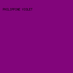 82057B - Philippine Violet color image preview