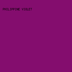 840d6e - Philippine Violet color image preview