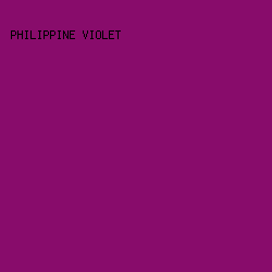 880C6B - Philippine Violet color image preview