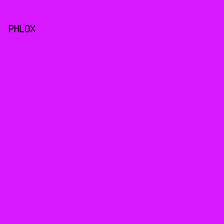 D819FF - Phlox color image preview