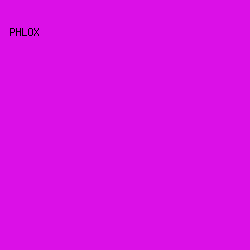 DB10E7 - Phlox color image preview