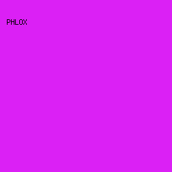 DB20F5 - Phlox color image preview