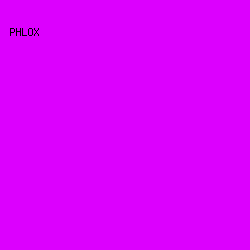 dc00fe - Phlox color image preview