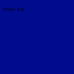 000b8d - Phthalo Blue color image preview
