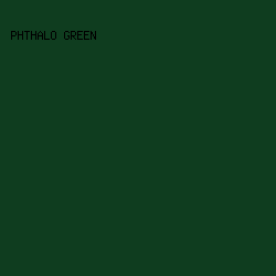 0F3D1F - Phthalo Green color image preview