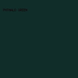 102d2a - Phthalo Green color image preview