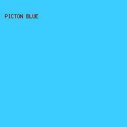 3bccff - Picton Blue color image preview