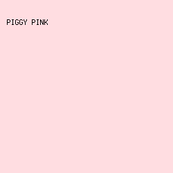 FFDDE1 - Piggy Pink color image preview