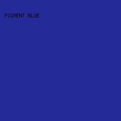 242A97 - Pigment Blue color image preview
