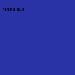 2933a5 - Pigment Blue color image preview