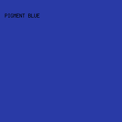 293aa6 - Pigment Blue color image preview