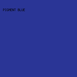 2A3596 - Pigment Blue color image preview