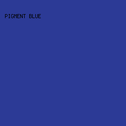 2C3A96 - Pigment Blue color image preview