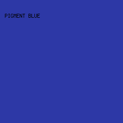 2D38A6 - Pigment Blue color image preview
