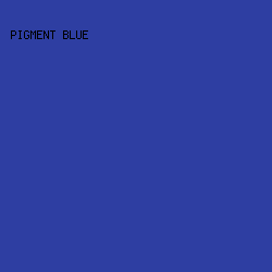 2E3EA2 - Pigment Blue color image preview