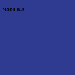 2F3A91 - Pigment Blue color image preview