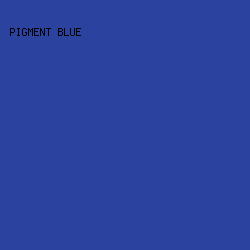 2b429f - Pigment Blue color image preview