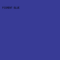 383b96 - Pigment Blue color image preview