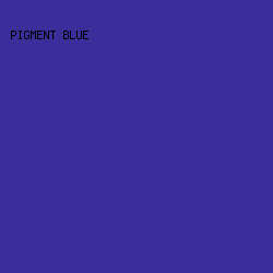 3B2D9A - Pigment Blue color image preview