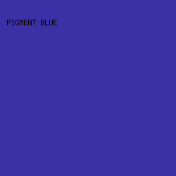3D2FA6 - Pigment Blue color image preview