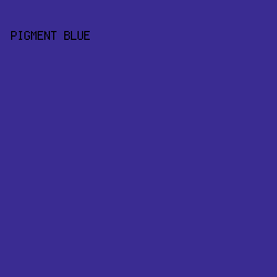 3a2c92 - Pigment Blue color image preview
