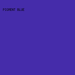 452caa - Pigment Blue color image preview