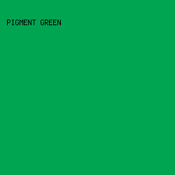 00A551 - Pigment Green color image preview
