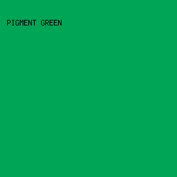 00A556 - Pigment Green color image preview