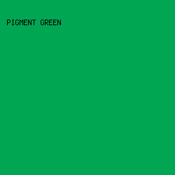 00A652 - Pigment Green color image preview