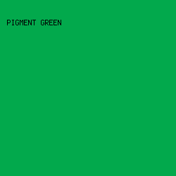 02a94c - Pigment Green color image preview