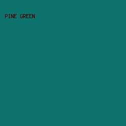 0E736D - Pine Green color image preview