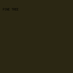 2b2713 - Pine Tree color image preview