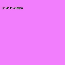 f27dfd - Pink Flamingo color image preview