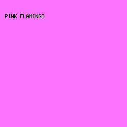 fc74fe - Pink Flamingo color image preview