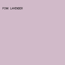 D1BAC9 - Pink Lavender color image preview