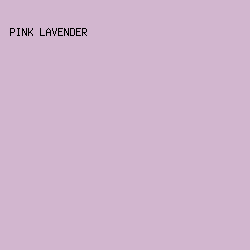 D2B6CF - Pink Lavender color image preview