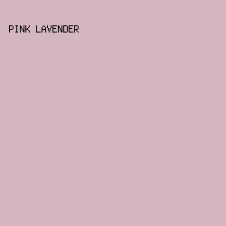 D4B6C3 - Pink Lavender color image preview