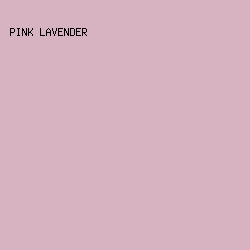 D7B3C1 - Pink Lavender color image preview