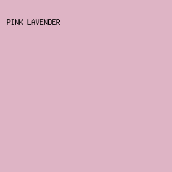 DEB4C5 - Pink Lavender color image preview