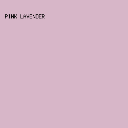 d7b6c8 - Pink Lavender color image preview