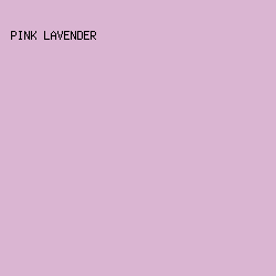 dab5d2 - Pink Lavender color image preview