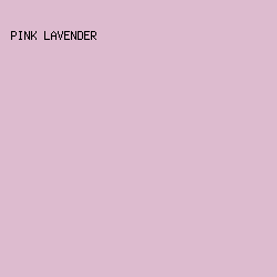 ddbbcf - Pink Lavender color image preview