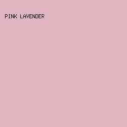 deb5c0 - Pink Lavender color image preview