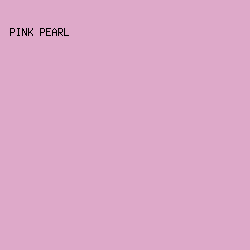 DEA9C9 - Pink Pearl color image preview