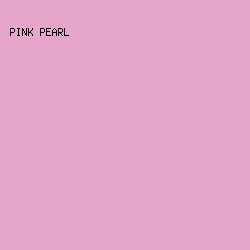 E6A6C9 - Pink Pearl color image preview