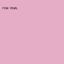 e5aec6 - Pink Pearl color image preview