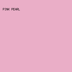 eaaec7 - Pink Pearl color image preview
