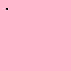 FFB8CE - Pink color image preview