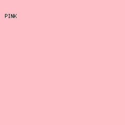 ffbfc8 - Pink color image preview