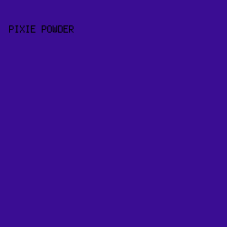 3A0D93 - Pixie Powder color image preview
